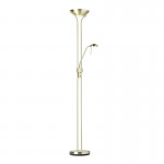 Rome - Satin Brass Mother&Child Uplighter Floor Lamp Rome - Satin Brass Mother&Child Uplighter Floor Lamp