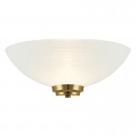 Welles - Antique Brass Wall Lamp with White Glass Welles - Antique Brass Wall Lamp with White Glass