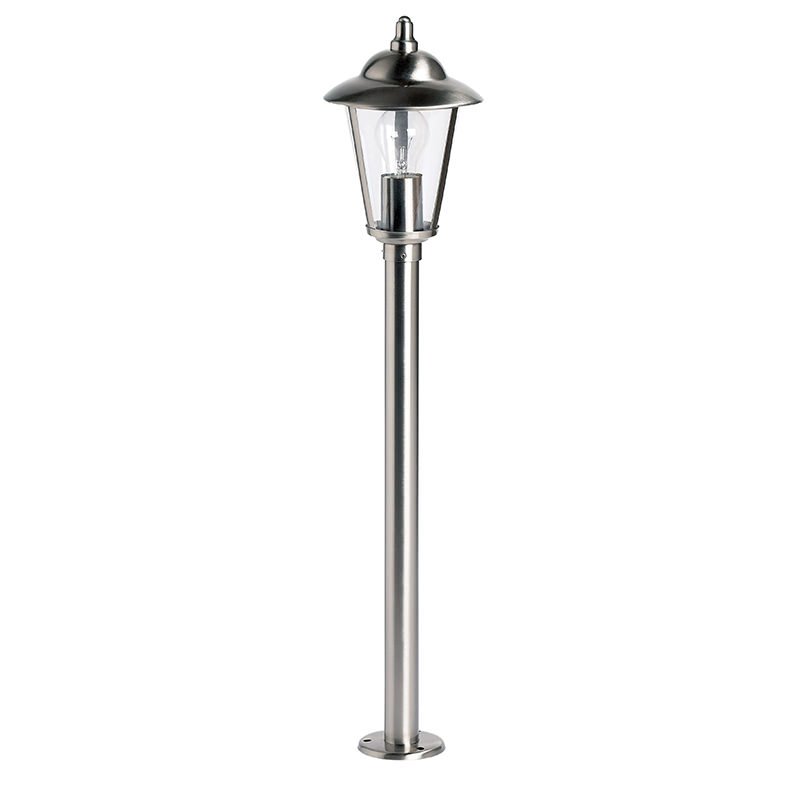 Outdoor - Klien - Stainless Steel Big Post Lantern Endon-YG-864-SS - Klien - Stainless Steel Big Post Lantern