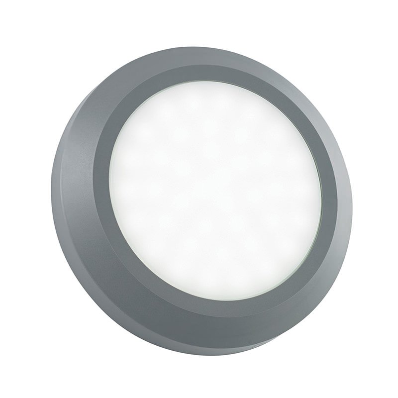 Outdoor - Severus - LED Grey Surface Round Brick Light Saxby-EL-40108 - Severus - LED Grey Surface Round Brick Light
