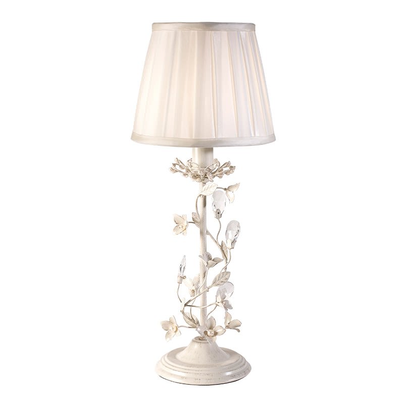 Table & Floor Lamp - Lullaby - Cream Brushed Gold & Pearl Table Lamp Endon-LULLABY-TLCR - Lullaby - Cream Brushed Gold & Pearl Table Lamp