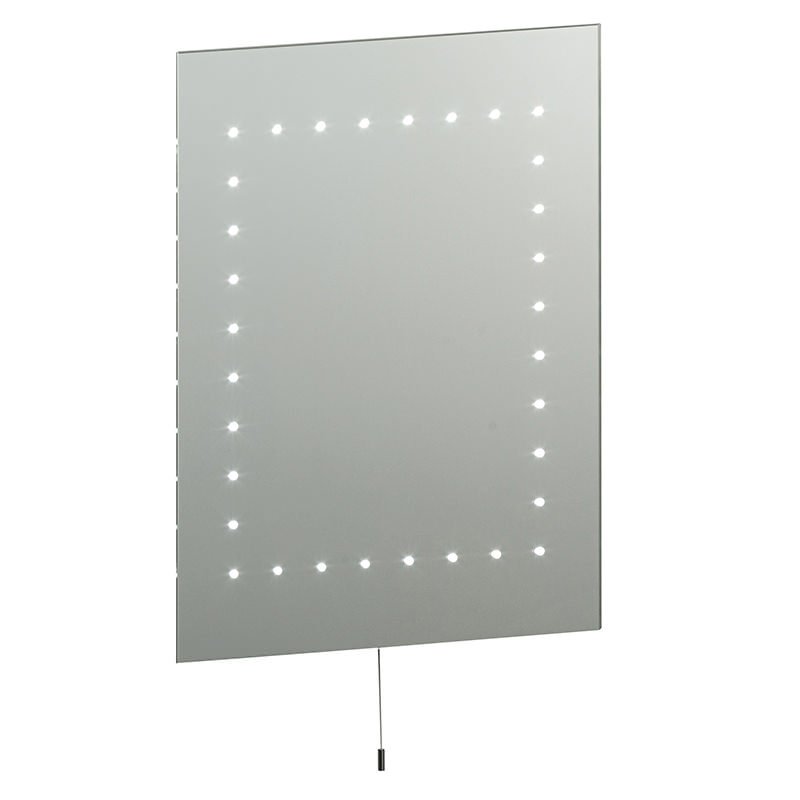 Saxby-13758 - Mareh - LED Bathroom Mirror with Pull Cord