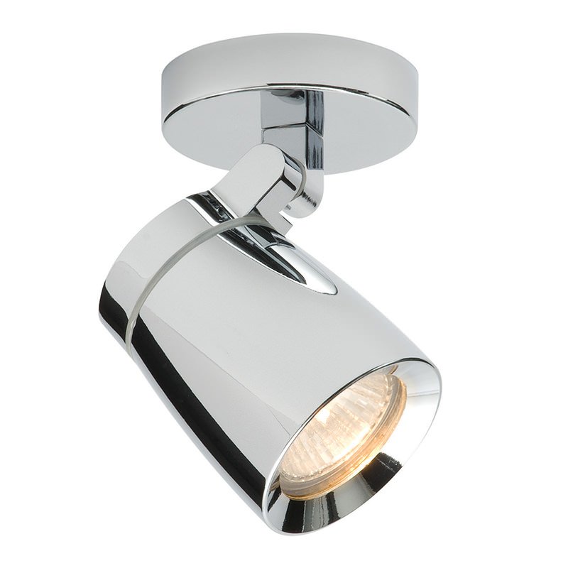 Saxby-39166 - Knight - Bathroom Chrome Single Spotlight