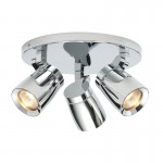 Knight - Bathroom Chrome Round Triple Spotlights Knight - Bathroom Chrome Round Triple Spotlights