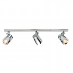 Knight - Bathroom Chrome 3 Light Bar Spotlights Knight - Bathroom Chrome 3 Light Bar Spotlights