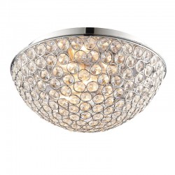 Chryla - Bathroom Decorative Chrome Flush with Crystal  Chryla - Bathroom Decorative Chrome Flush with Crystal