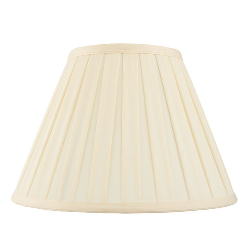 Endon-CARLA-12 - Carla - 12 inch Cream Tapered Drum Shade for Table Lamp