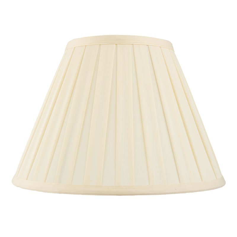 Endon-CARLA-16 - Carla - 16 inch Cream Tapered Drum Shade for Table Lamp