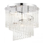 Camille - Chrome 4 Light Ceiling Lamp with Crystal Camille - Chrome 4 Light Ceiling Lamp with Crystal