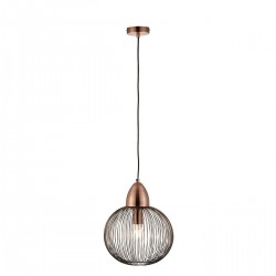 Nicola - Antique Copper Round Cage Pendant Nicola - Antique Copper Round Cage Pendant