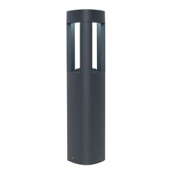 Tribeca - Textured Grey & Frosted Acrylic Small Bollard Tribeca - Textured Grey & Frosted Acrylic Small Bollard