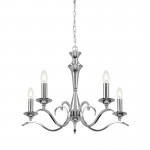 Kora - Chrome 5 Light Centre Fitting Kora - Chrome 5 Light Centre Fitting