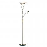 Monaco - Antique Brass Mother & Child Floor Lamp Monaco - Antique Brass Mother & Child Floor Lamp