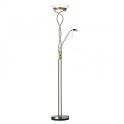 Monaco - Antique Brass Mother & Child Floor Lamp