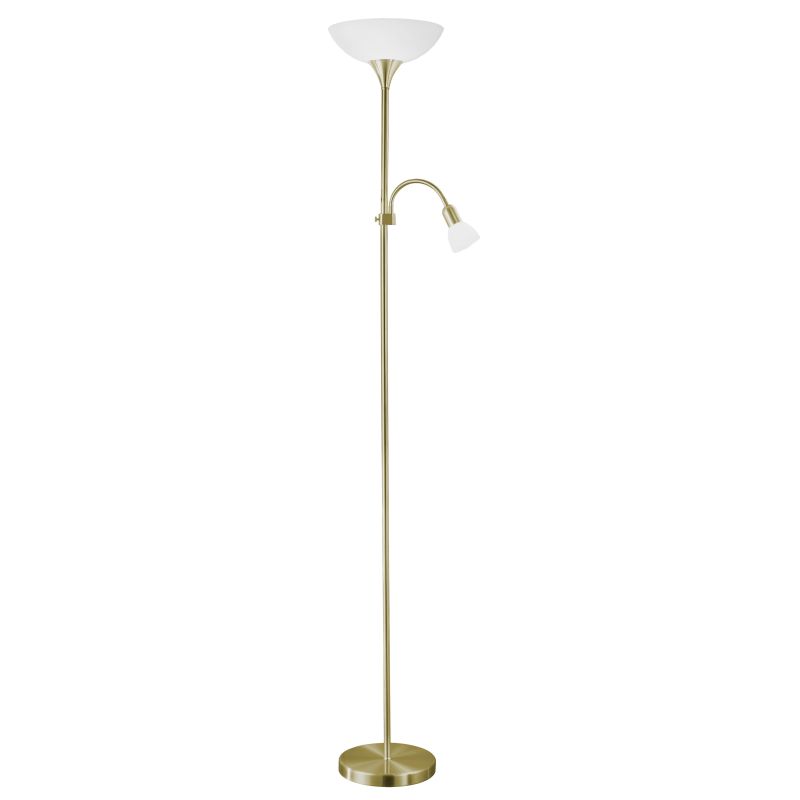 Eglo-82844 - Up 2 - Bronzed Mother and Child Floor Lamp