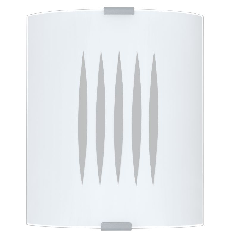 Eglo-83132 - Grafik - Decorative White Glass Wall Lamp