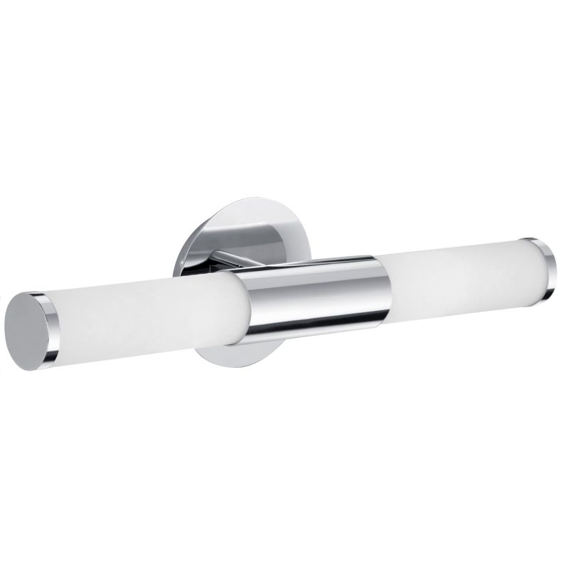 Eglo-87219 - Palmera - Bathroom White Glass with Chrome Wall Lamp