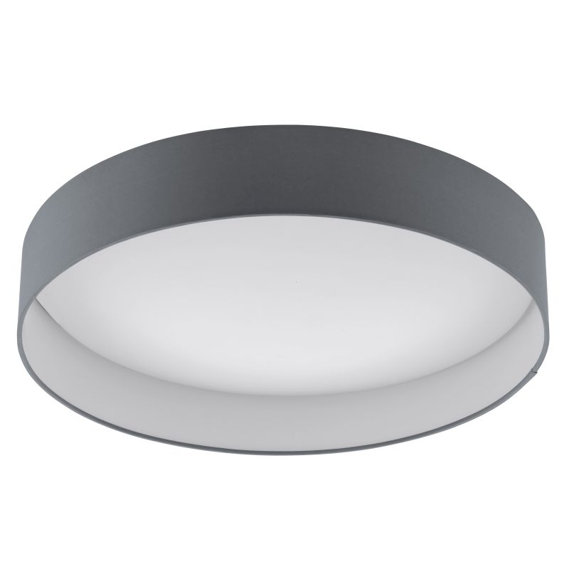 Eglo-93397 - Palomaro - LED Dark Grey with Diffuser Big Ceiling Lamp