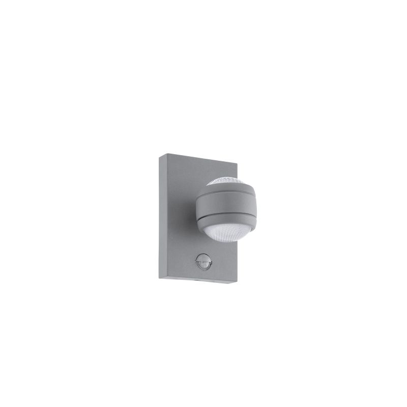 Outdoor - Sesimba 1 - Outdoor LED Grey Up&Down Sensor Wall Lamp Eglo-96019 - Sesimba 1 - Outdoor LED Grey Up&Down Sensor Wall Lamp