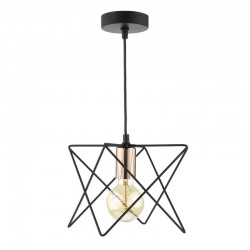Midi - Black & Copper Pendant Midi - Black & Copper Pendant