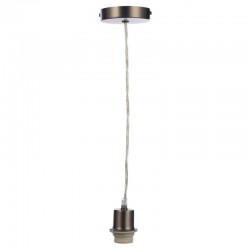 Cord set - Antique Chrome Suspension E27 Cord set - Antique Chrome Suspension E27