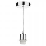 Cord Set - Polished Chrome Suspension E27 Cord Set - Polished Chrome Suspension E27