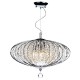 Crystal & Acrylic - Adriatic - Crystal Glass Beads with Chrome 5 Light Pendant Dar-ADR0550 - Adriatic - Crystal Glass Beads with Chrome 5 Light Pendant
