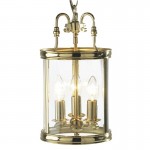 Lambeth - Polished Brass 3 Light Lantern Pendant  Lambeth - Polished Brass 3 Light Lantern Pendant