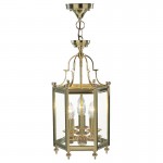 Moorgate - Polished Brass 3 Light Lantern Pendant Moorgate - Polished Brass 3 Light Lantern Pendant