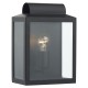 Dar-NOT2122 - Notary - Outdoor Big Black Lantern Wall Lamp