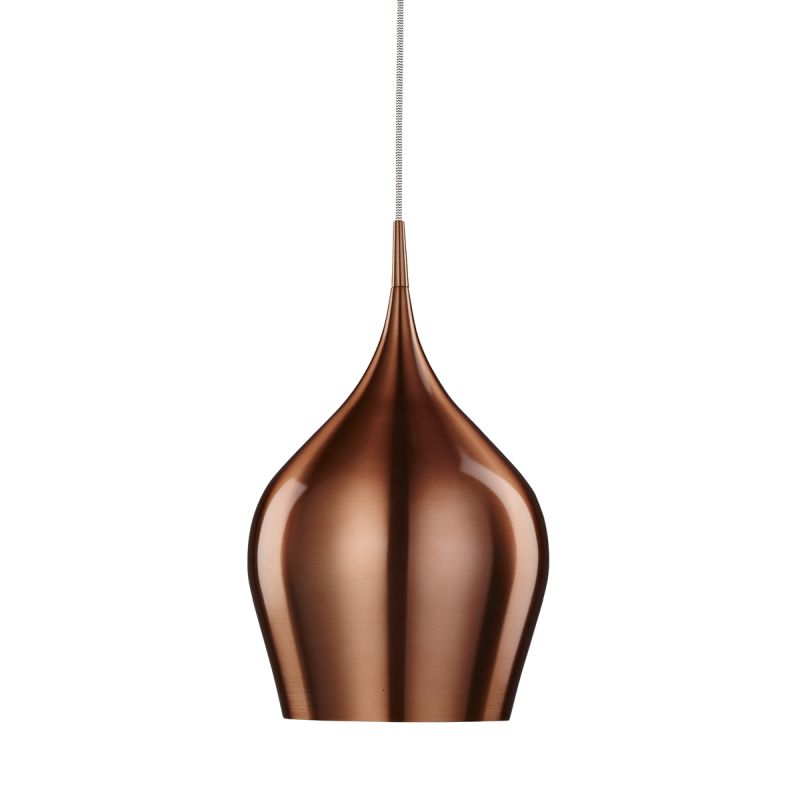 Searchlight-6461-26CU - Vibrant - Large Copper Metal Bell Single Hanging Pendant