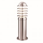 Louvre - Outdoor Stainless Steel Small Bollard Louvre - Outdoor Stainless Steel Small Bollard