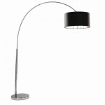 Arcs - Black & Silver Shade with Chrome Floor Lamp Arcs - Black & Silver Shade with Chrome Floor Lamp
