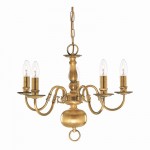 Flemish - Antique Brass 5 Light Centre Fitting Flemish - Antique Brass 5 Light Centre Fitting