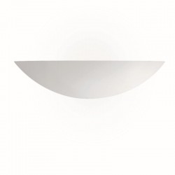 Plaster - Gypsum White Uplighter Paintable Wall Lamp Plaster - Gypsum White Uplighter Paintable Wall Lamp