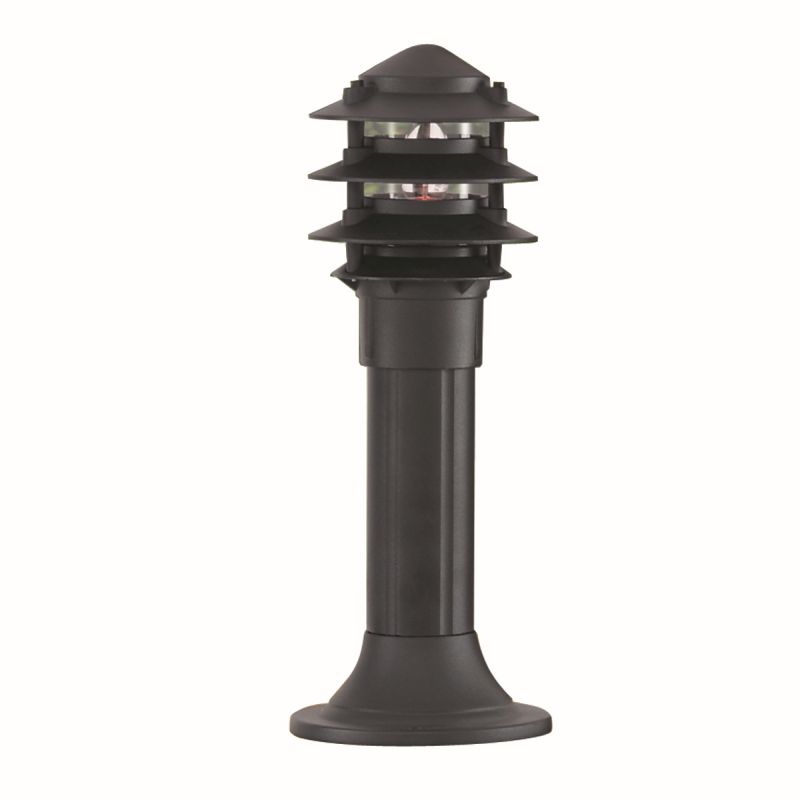 Searchlight-1075-450 - Bollard - Black Alluminium Small Bollard
