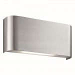 Match Box - LED Satin Silver Up&Down Wall Lamp Match Box - LED Satin Silver Up&Down Wall Lamp