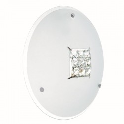 Horizon - Round Glass with Crystal Ceiling/Wall Lamp Horizon - Round Glass with Crystal Ceiling/Wall Lamp