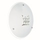 Searchlight-2198-32 - Horizon - Round Glass with Crystal Ceiling/Wall Lamp