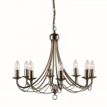 Maypole - Decorative Antique Brass 8 Light Centre Fitting Maypole - Decorative Antique Brass 8 Light Centre Fitting