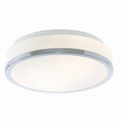 Cheese - Bathroom Chrome with Opal Glass Big Ceiling Lamp  Cheese - Bathroom Chrome with Opal Glass Big Ceiling Lamp