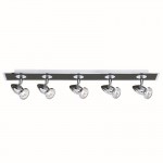 Comet - Black and Chrome 5 Spotlights Comet - Black and Chrome 5 Spotlights