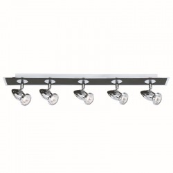 Comet - Black and Chrome 5 Spotlights Comet - Black and Chrome 5 Spotlights