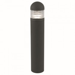 Bronx - Black with Clear Diffuser Big Bollard