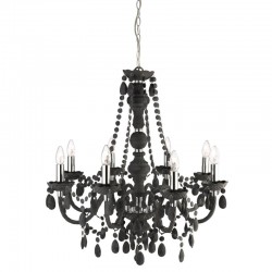Marie Therese - Charcoal Acrylic 8 Light Chandelier Marie Therese - Charcoal Acrylic 8 Light Chandelier