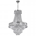 Versailles - Traditional Crystal with Chrome 9 Light Chandelier