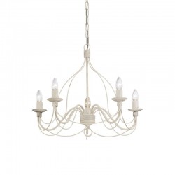 Corte - Antique White 5 Light Central Fitting Corte - Antique White 5 Light Central Fitting