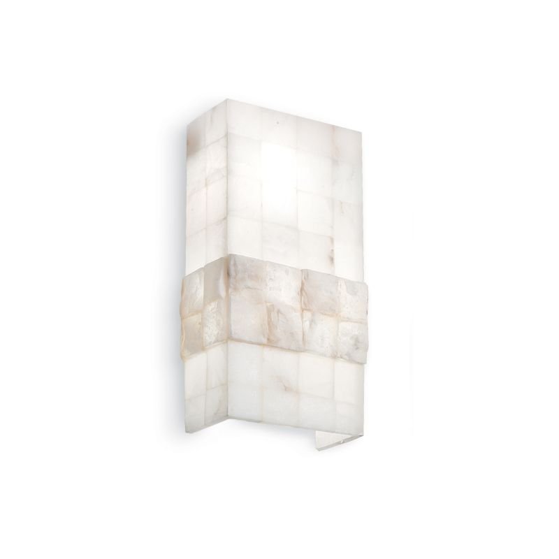 Wall Lights - Stones - Big White Stone Up and Down Wall Lamp IdealLux-015132 - Stones - Big White Stone Up and Down Wall Lamp