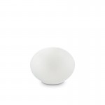 Smarties - Chrome Table Lamp with White Glass Smarties - Chrome Table Lamp with White Glass
