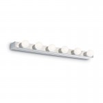 Prive - Chrome 6 Light Wall Lamp Prive - Chrome 6 Light Wall Lamp